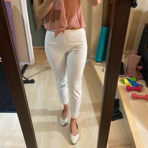White J Crew Martie dress pants size 2 - Picture 4 of 8